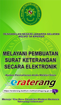 Selamat Datang Website Pengadilan Negeri Jakarta Selatan